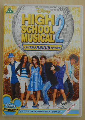 High School Musical 2 Dance Edition, instruktør Walt Disney, DVD, musical/dans, High School Musical 