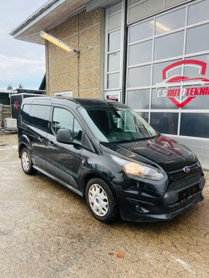 Ford, Transit Connect, 1,6 TDCi 95 Ambiente kort, Diesel, 2015, sortmetal, km 143000, aircondition, 