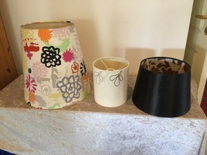 DIY Fabric Lampshade Recover Tutorial