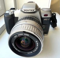 Pentax, Pentax MZ-7 SLR m Sigma 28-80mm+UV+Samsonite