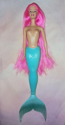 Barbie, 2002 Barbie Mermaid Fantasy dukke, Sjælden vintage havfrue Barbie. hendes hale er ikke i den