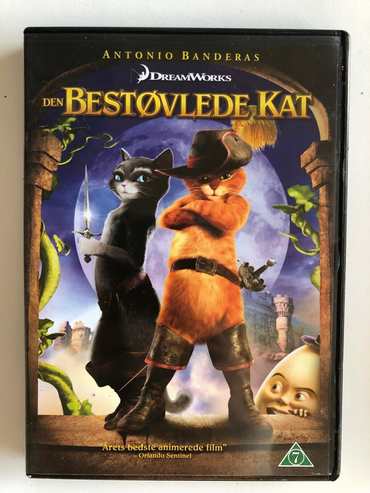 Den Bestøvlede Kat, instruktør DreamWorks , DVD – dba.dk – Køb og Salg af Nyt Brugt