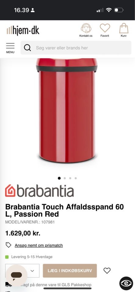 Skraldespand, Brabantia