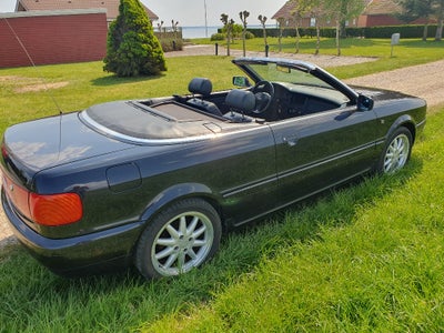 Audi Cabriolet, Benzin, aut. 1999, km 197000, sortmetal, nysynet, ABS, airbag, 2-dørs, centrallås, 1