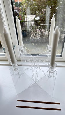 Plastik, Kandelaber , Moma, MOMA "Ghost Candelabra" designed by Jon Russell 
32 x 25 cm 