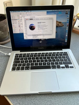 MacBook Pro, 13” Mid 2012, 2.5 GHz, 16 GB ram, 500 GB harddisk, God, Med 16 GB RAM. Nyt batteri. 500