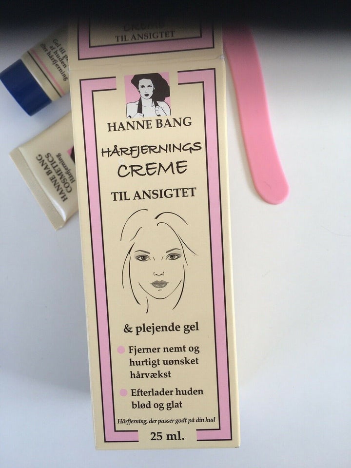 Hårfjerning, Creme , Hanne Bang