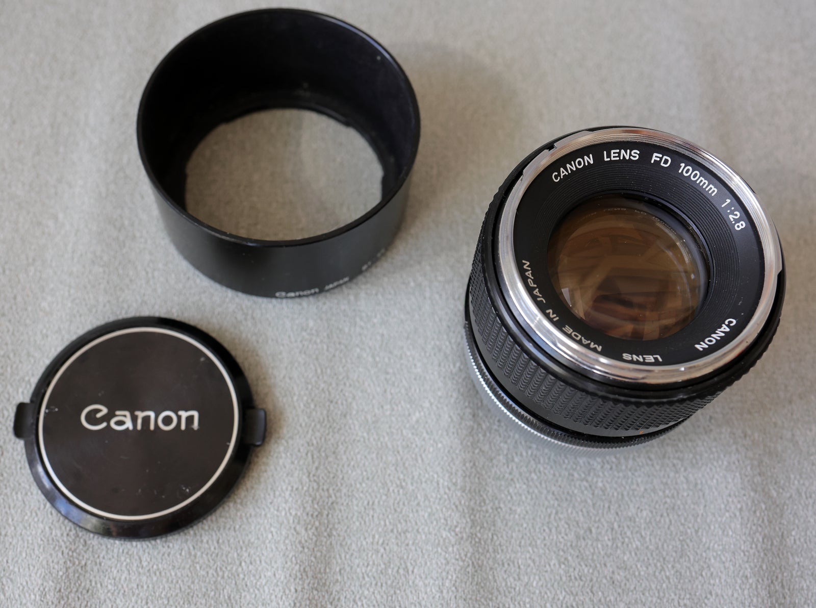 Portrætteleobjektiv, Canon, FD 100mm 2.8