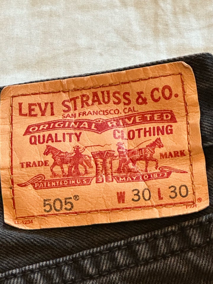 Jeans, Levis 505 str.30/30, str. 30