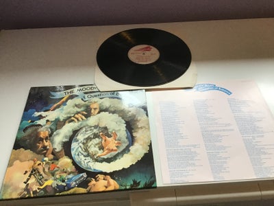 LP, The Moody Blues, A Question of Balance  År 1970, Rock, Gaveide : Ældre Retro LP- Plade Stand :Co