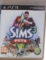 The Sims 3 pets PS3 spil, PS3, simulation