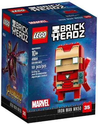 Lego Star Wars, 41604 Iron Man MK50, 41604 Iron Man MK50.
Sæt fra 2018.