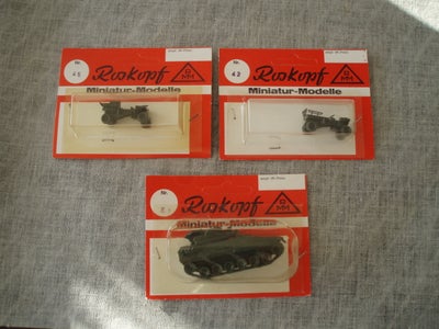 Modelbil, Militær kørtøjer Roskopf Miniatur Modellen Militær kørtøjer Roskopf Miniatur Modellen, Mil