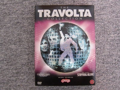 The Travolta collection, DVD, musical/dans, original med danske undertekster.

Indeholder:

Saturday