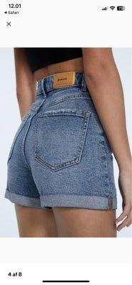 Shorts, Stradivarius, str. 36,  Denim-blå,  God men brugt, Denim shorts i str. small/36??