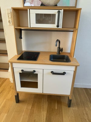 Køkken, Legekøkken, Ikea, Det klassiske legekøkken fra Ikea 
Lys i kogeplader (skal dog have nyt bat