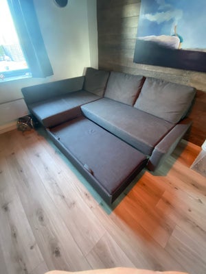 Sovesofa, IKEA FRIHETEN, b: 140 l: 204 h: 86, God, nem og populær sovesofa. 

Med opbevaring til dyn