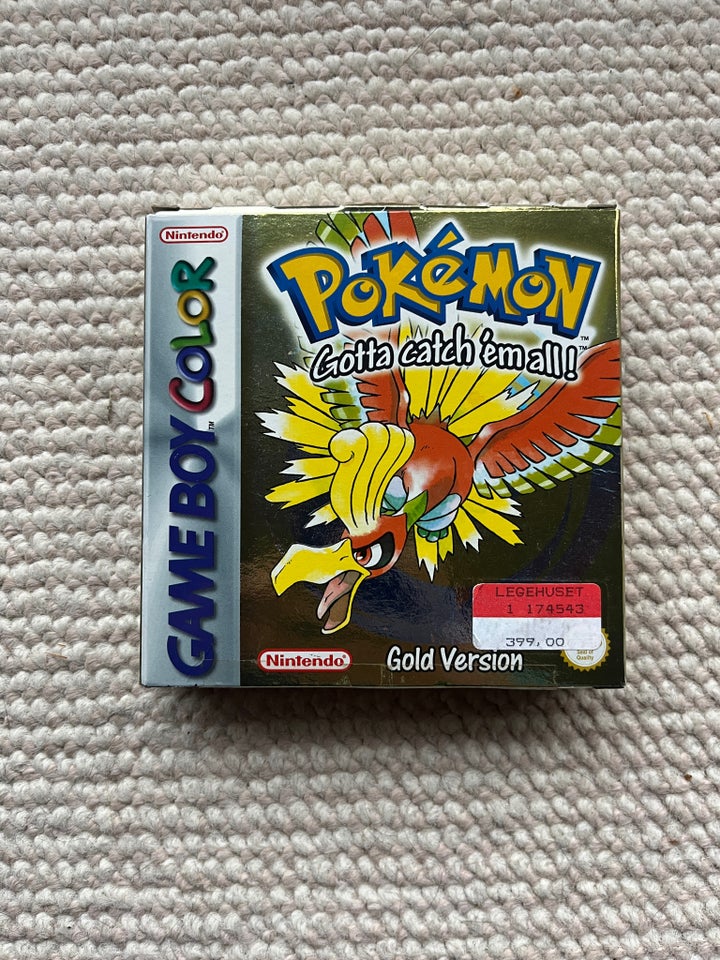 Nintendo Game Boy Color Pokémon Gold Version - CIB