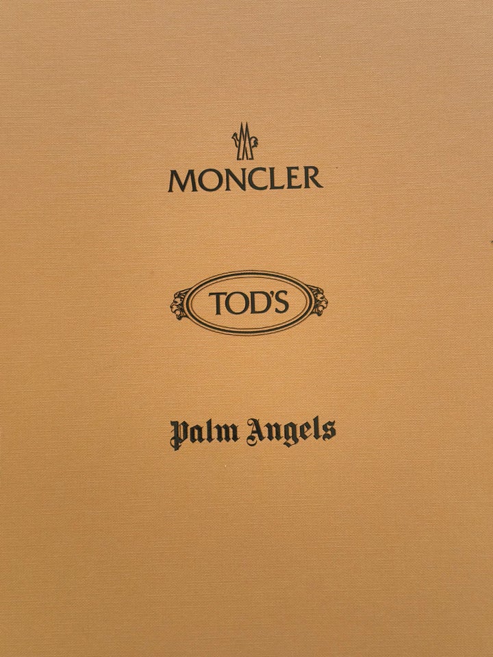 Støvler, Moncler x Tods x Palm Angels, str. 43