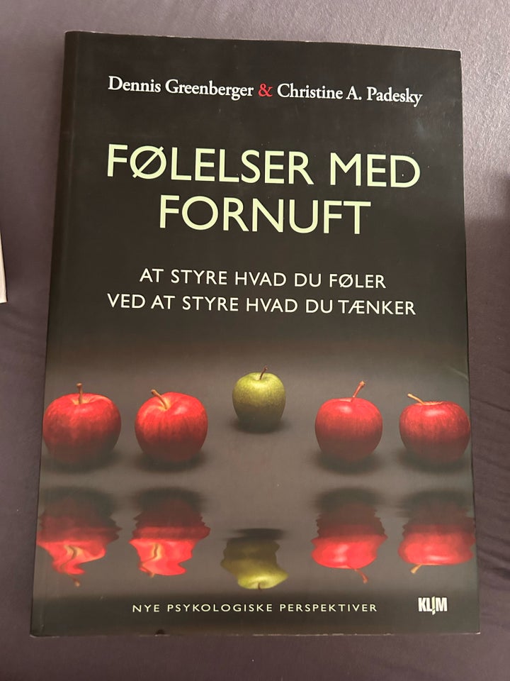 Følselser med fornuft, Dennis Greenberger & Christine A.