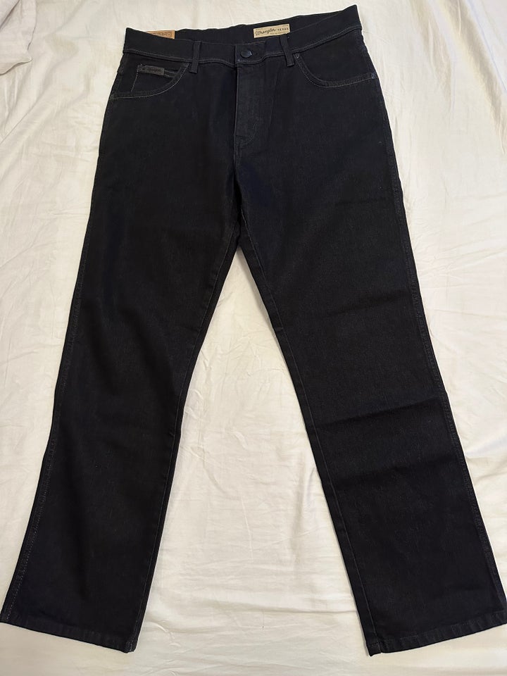 Jeans, Wrangler str. 34/30 splinternye., str. 34