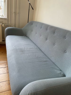 Sofa, stof, 3 pers., Fuld funktionel 3-personers sofa med brugsspor. 
Betrækket kan tages af på sæde