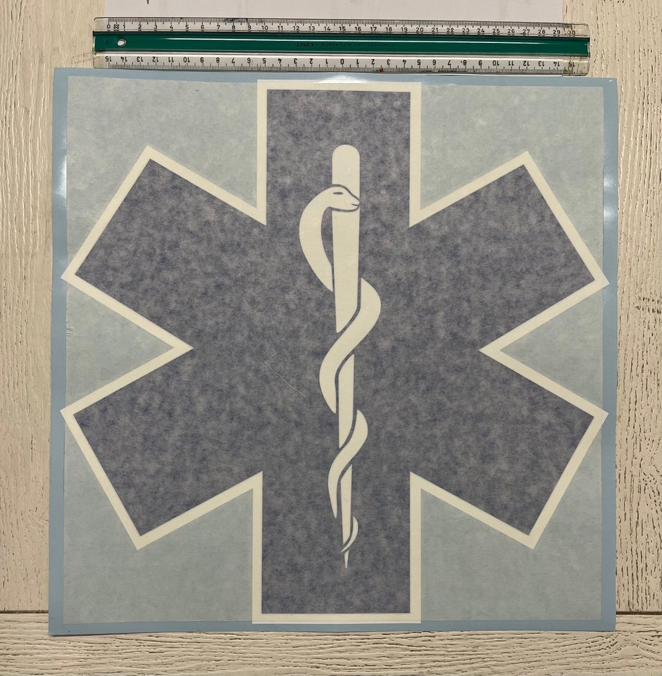 Klistermærker, Star of life - stjerne