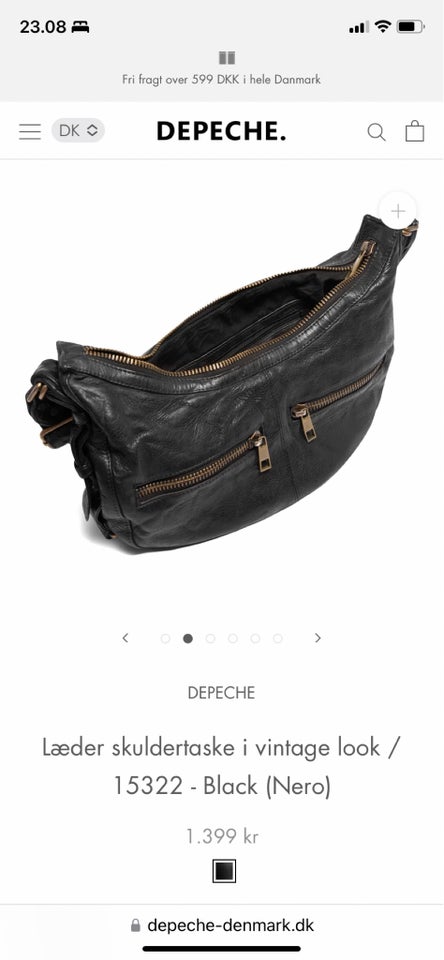 Crossbody, Depeche, læder