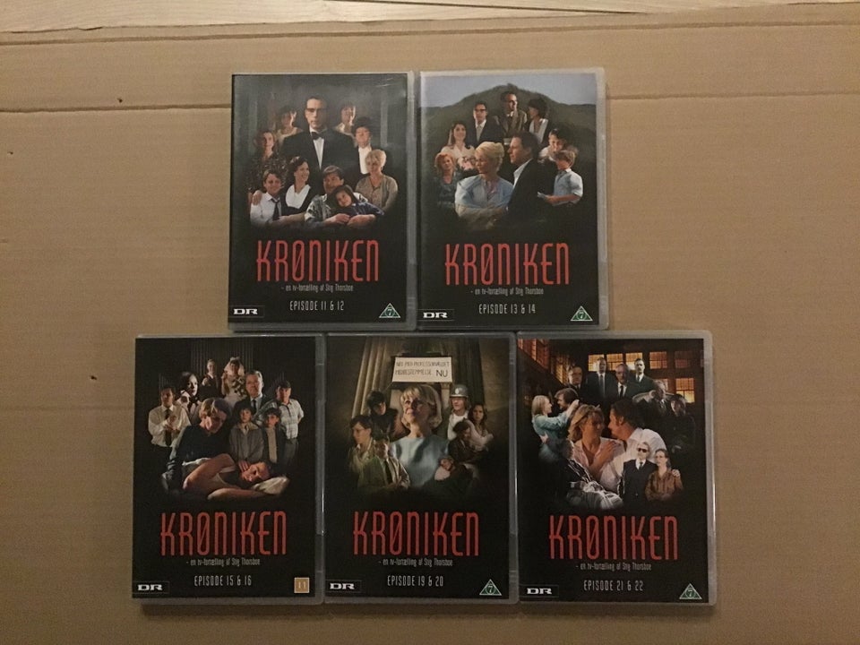 Krøniken, DVD, TV-serier