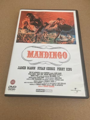 Mandingo., DVD, drama, 

I fin stand.
Sender kun med Dao.
Med Danske Undertekster.

James Mason.
Sus