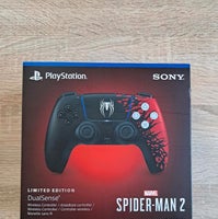 Ubrugt original PlayStation 5 controller Spiderman, PS5,
