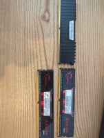Vengeance & G.SKILL, 8GB, DDR4 SDRAM