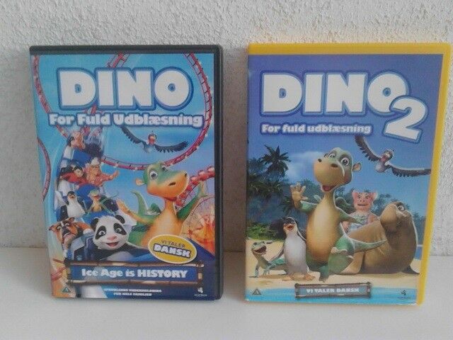 Dino 1 + 2, DVD, familiefilm