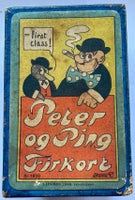 Peter og Ping Firkort spil., Familiespil, kortspil