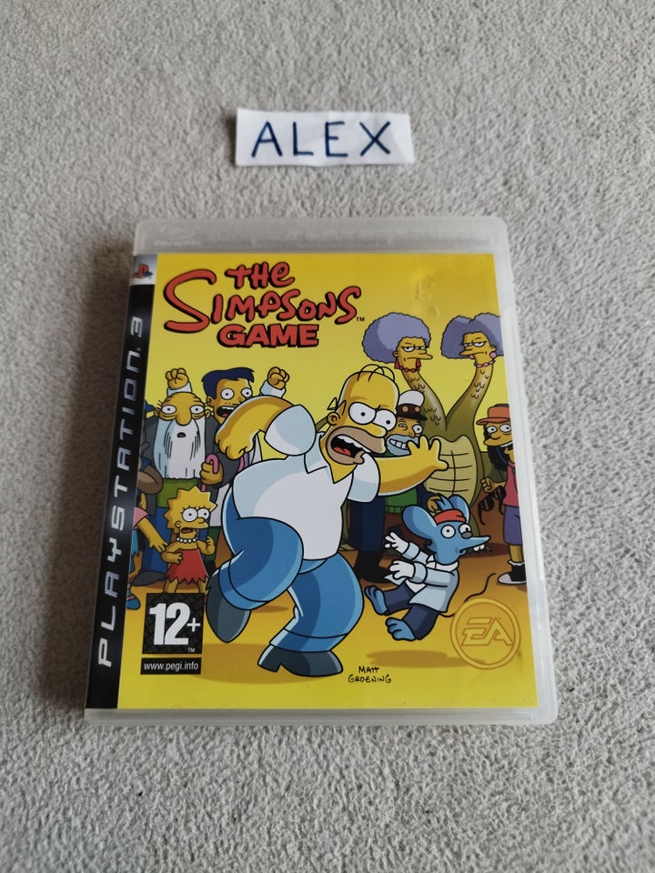 The Simpsons Game - PS3 Spil / Playstation 3 Spil, PS3