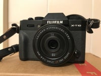 Fujifilm, X-T10 inkl. objektiv mm, 16 megapixel X-Trans