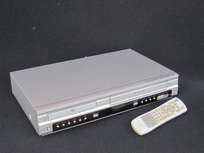 VHS videomaskine, Lumatron, DVCR-2004 (combi m/fjernbetjening), Perfekt, 
- FLOT STAND !
- Combi,
- 