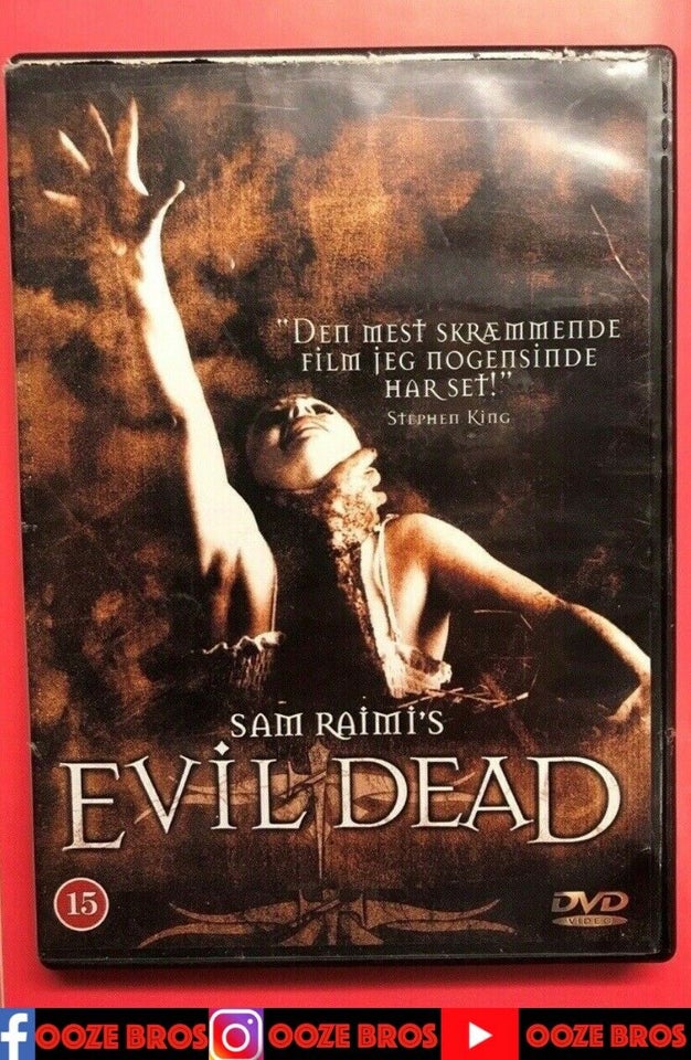 Evil Dead DVD, Stephen King