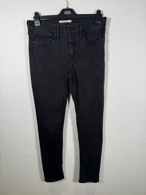 Jeans, Levi's 311, str. 30,  sort ,  bomuld og elastan ,  Næsten som ny, Lækre jeans fra Levi's i st