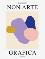 Plakat, Nynne Rosenvinge, motiv: Non Arte Grafica 01
