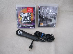 Guitar Hero Aerosmith, PS3, rollespil –  – Køb og Salg af Nyt og Brugt