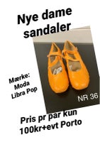 Sandaler, str. findes i flere str., Moda Libra Pop