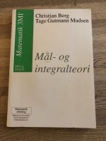 Mål- og integralteori, Christian Berg / Tage Gutmann