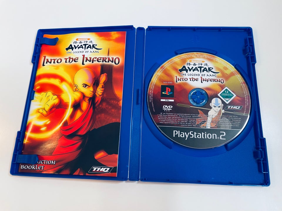 Avatar The Legend Of Aang - Into The Inferno, PS2