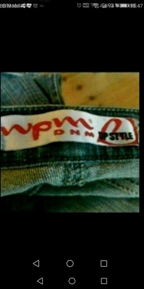 Jeans, Wpm dnm, str. 40