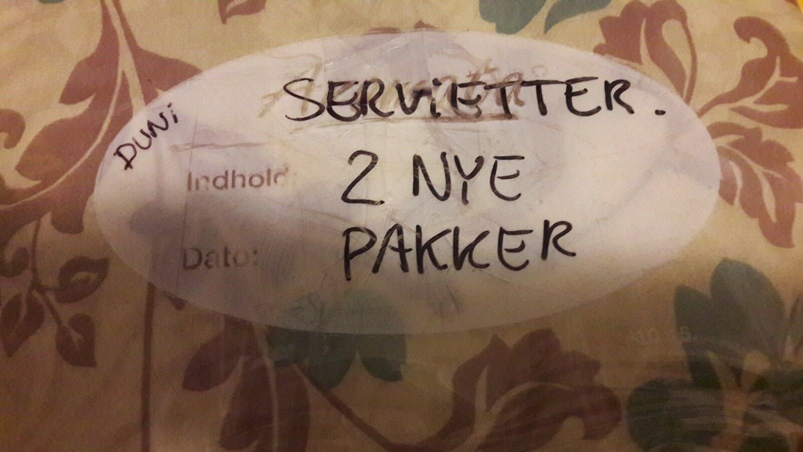 Servietter 2 pk., Duni