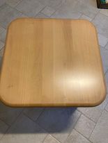 Andre borde, Bøgetræ, bøgetræ, b: 60 l: 60 h: 52, Pænt lille massivt bøgetræsbord
uden hakker