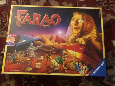 Farao, Børne- og familiespil, brætspil, Farao’s pyramider. Spillet er komplet og i super flot stand 