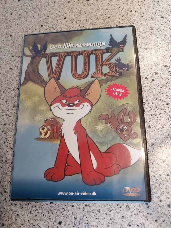 VUK, DVD, animation