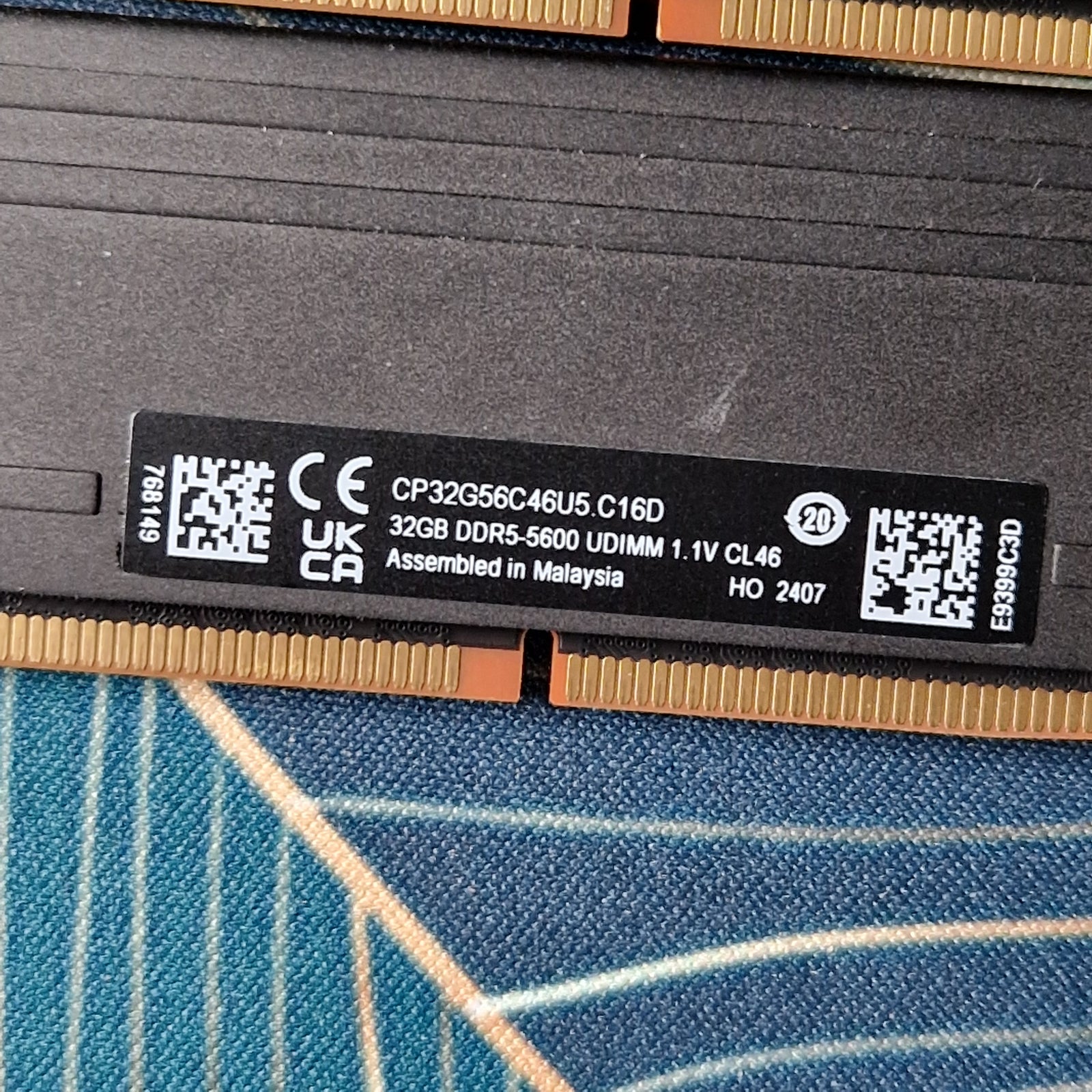 crucial, 2x 32gb, DDR5 SDRAM